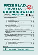 Przegląd Podatku Dochodowego 4/2021