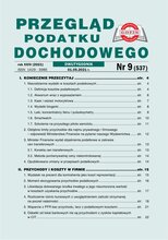 Przegląd Podatku Dochodowego 9/2021