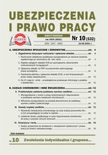 Ubezpieczenia i Prawo Pracy 10/2021