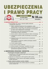 Ubezpieczenia i Prawo Pracy 16/2021