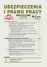 Ubezpieczenia i Prawo Pracy 2/2021