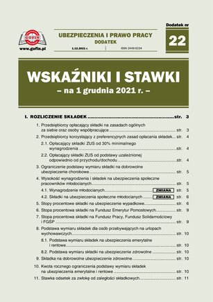 Ubezpieczenia i Prawo Pracy 23/2021