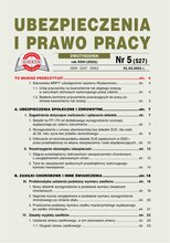 Ubezpieczenia i Prawo Pracy 5/2021