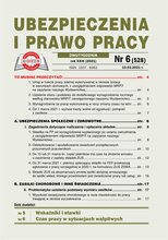 Ubezpieczenia i Prawo Pracy 6/2021
