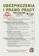 Ubezpieczenia i Prawo Pracy 7/2021