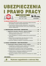 Ubezpieczenia i Prawo Pracy 8/2021