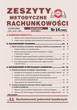 Zeszyty Metodyczne Rachunkowości 14/2021