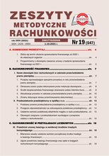 Zeszyty Metodyczne Rachunkowości 19/2021