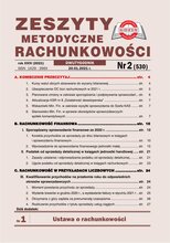 Zeszyty Metodyczne Rachunkowości 2/2021