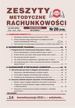 Zeszyty Metodyczne Rachunkowości 20/2021