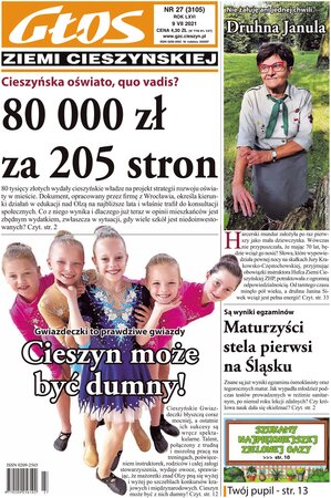 Głos Ziemi Cieszyńskiej 27/2021