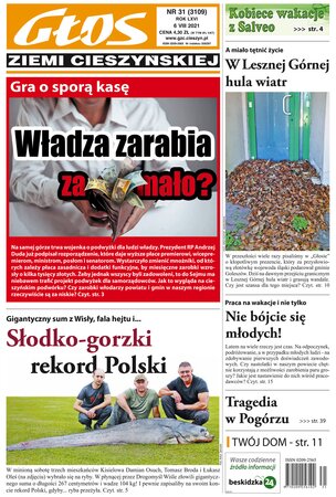 Głos Ziemi Cieszyńskiej 31/2021