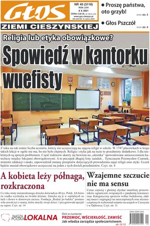 Głos Ziemi Cieszyńskiej 40/2021