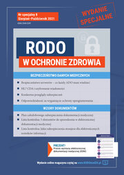 RODO w Ochronie Zdrowia - Bezpieczeństwo danych medycznych 8/2021