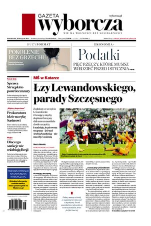 Gazeta Wyborcza Zielona Góra i Gorzów Wielkopolski 276/2022