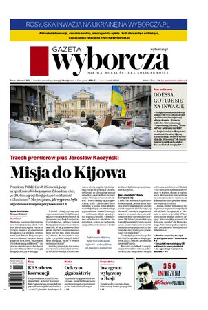 Gazeta Wyborcza Zielona Góra i Gorzów Wielkopolski 62/2022