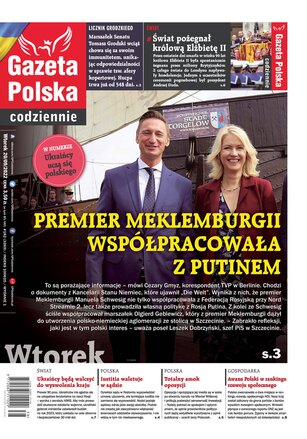 Gazeta Polska Codziennie 182/2022