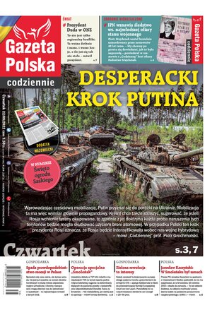 Gazeta Polska Codziennie 184/2022