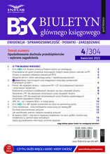 Biuletyn Głównego Księgowego 4/2022