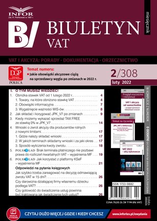 Biuletyn VAT 2/2022