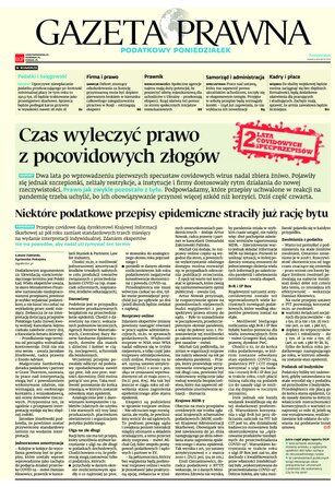 Dziennik Gazeta Prawna 50/2022