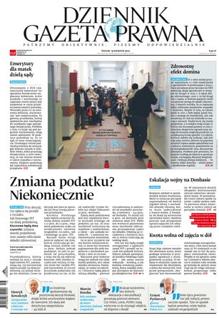 Dziennik Gazeta Prawna 75/2022