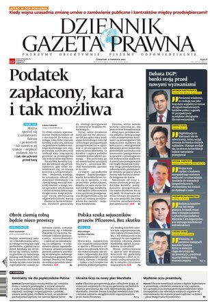 Dziennik Gazeta Prawna 77/2022
