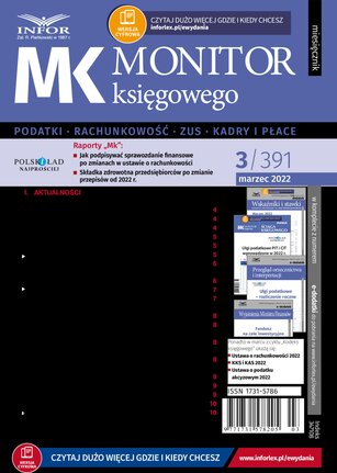 Monitor Księgowego 3/2022