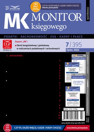 Monitor Księgowego 7/2022