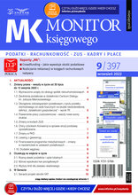 Monitor Księgowego 9/2022