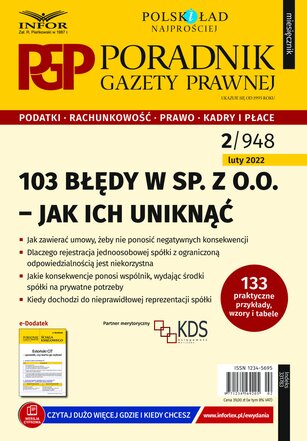 Poradnik Gazety Prawnej 2/2022