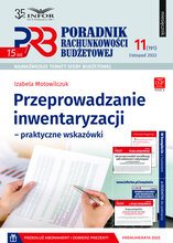 Poradnik Rachunkowości Budżetowej 11/2022