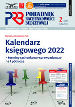 Poradnik Rachunkowości Budżetowej 2/2022