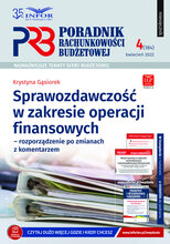 Poradnik Rachunkowości Budżetowej 4/2022