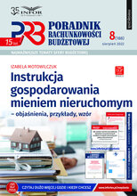 Poradnik Rachunkowości Budżetowej 8/2022