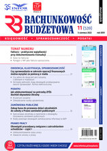 Rachunkowość Budżetowa 11/2022