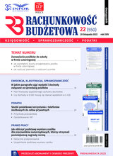 Rachunkowość Budżetowa 22/2022