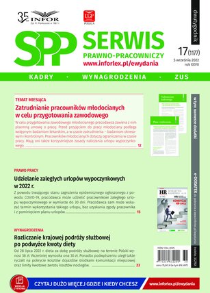 Serwis Prawno-Pracowniczy 17/2022