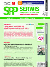 Serwis Prawno-Pracowniczy 3/2022