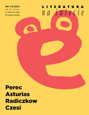 Literatura na świecie 7-8/2022