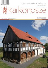 Karkonosze Czasopismo Sudetów Zachodnich 3/2022