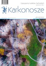 Karkonosze Czasopismo Sudetów Zachodnich 4/2022