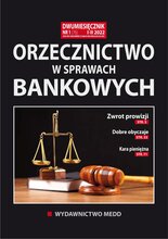 Orzecznictwo w sprawach bankowych 1/2022