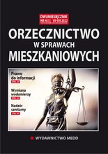 Orzecznictwo w sprawach mieszkaniowych 4/2022