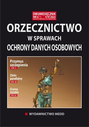 Orzecznictwo w sprawach ochrony danych osobowych 3/2022