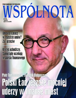 Pismo Samorządu Terytorialnego WSPÓLNOTA 9/2022