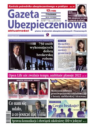 Gazeta Ubezpieczeniowa 13/2022