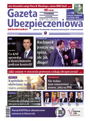 Gazeta Ubezpieczeniowa 40/2022