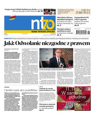 Nowa Trybuna Opolska 261/2022