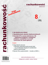 Rachunkowość 8/2022